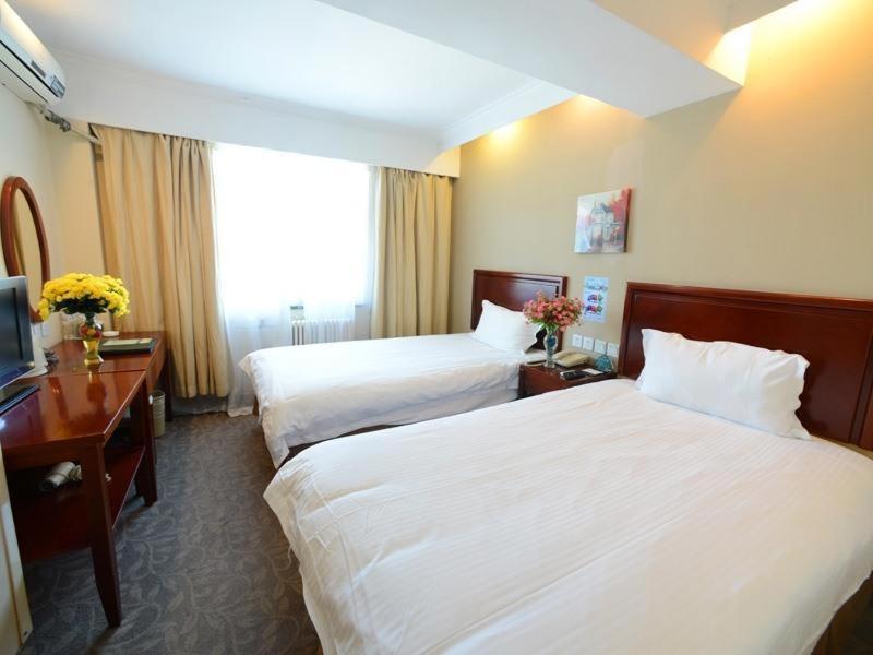 Greentree Inn Shanghai Pudong Airport Wild Animal Park Express Hotel Nanhui Exteriör bild